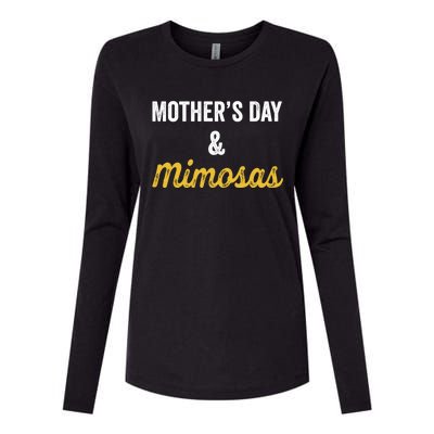 Mother's Day And Mimosas Mother Mom Mama Day Ing Cool Gift Womens Cotton Relaxed Long Sleeve T-Shirt