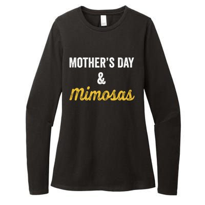 Mother's Day And Mimosas Mother Mom Mama Day Ing Cool Gift Womens CVC Long Sleeve Shirt