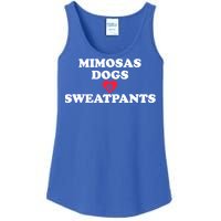 Mimosas Dogs And Sweatpants Heart Paw Gift Ladies Essential Tank