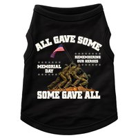 Memorial Day All Gave Some Some Gave All Remembering Our Heroes Doggie Tank