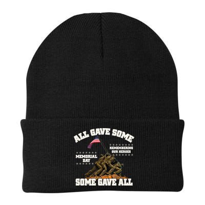 Memorial Day All Gave Some Some Gave All Remembering Our Heroes Beanie