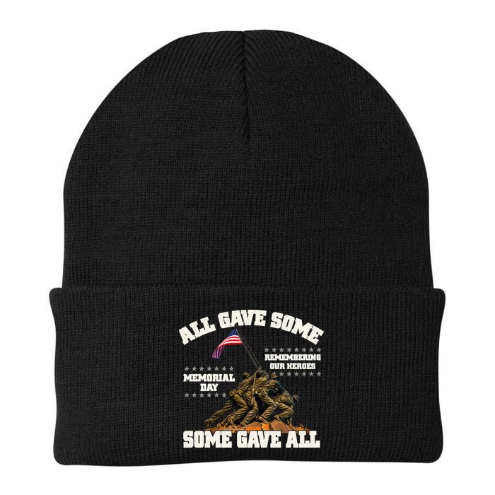 Memorial Day All Gave Some Some Gave All Remembering Our Heroes Beanie
