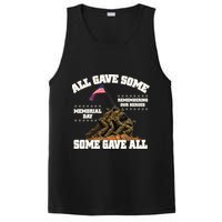 Memorial Day All Gave Some Some Gave All Remembering Our Heroes PosiCharge Competitor Tank