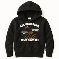 Memorial Day All Gave Some Some Gave All Remembering Our Heroes Kids Hoodie