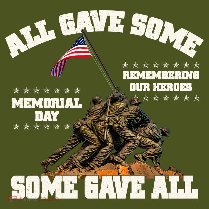 Memorial Day All Gave Some Some Gave All Remembering Our Heroes Sustainable Bucket Hat