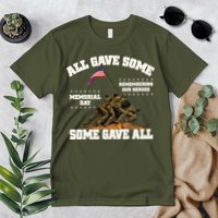 Memorial Day All Gave Some Some Gave All Remembering Our Heroes Premium T-Shirt