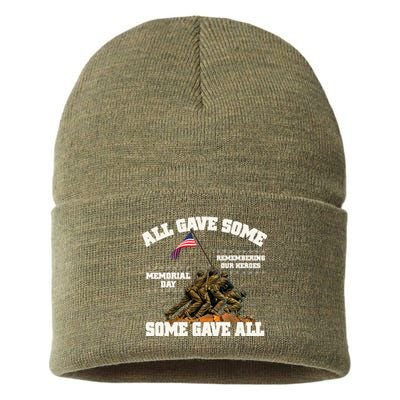 Memorial Day All Gave Some Some Gave All Remembering Our Heroes Sustainable Knit Beanie