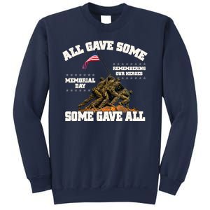 Memorial Day All Gave Some Some Gave All Remembering Our Heroes Sweatshirt