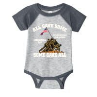 Memorial Day All Gave Some Some Gave All Remembering Our Heroes Infant Baby Jersey Bodysuit