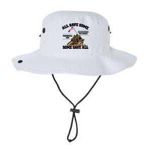 Memorial Day All Gave Some Some Gave All Remembering Our Heroes Legacy Cool Fit Booney Bucket Hat