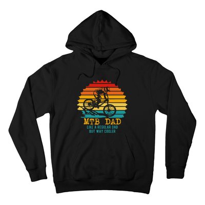 MTB Dad Apparel Retro Mountain Bike Dad Hoodie