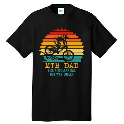 MTB Dad Apparel Retro Mountain Bike Dad Tall T-Shirt