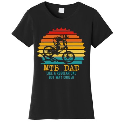 MTB Dad Apparel Retro Mountain Bike Dad Women's T-Shirt