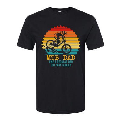 MTB Dad Apparel Retro Mountain Bike Dad Softstyle® CVC T-Shirt