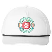 My Dog Ate My Lesson Plan Teacher Humor Graphic Snapback Five-Panel Rope Hat