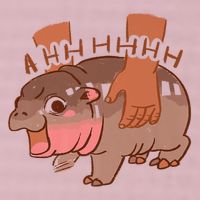 Moo Deng A Hh Hhhh Hippo Funny 25L Jumbo Tote