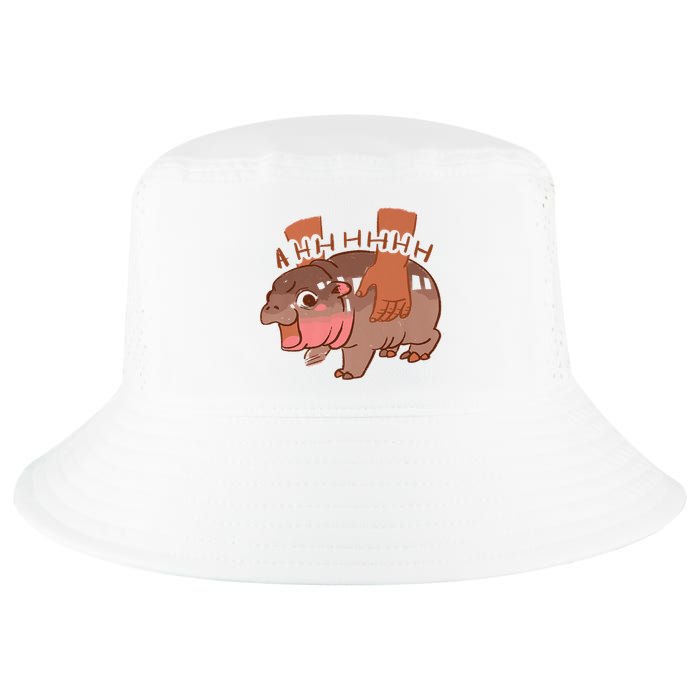 Moo Deng A Hh Hhhh Hippo Funny Cool Comfort Performance Bucket Hat