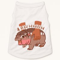 Moo Deng A Hh Hhhh Hippo Funny Doggie Tank