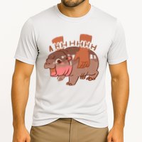 Moo Deng A Hh Hhhh Hippo Funny Performance Shirt