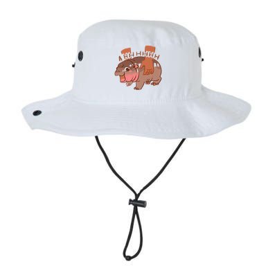 Moo Deng A Hh Hhhh Hippo Funny Bucket Hat