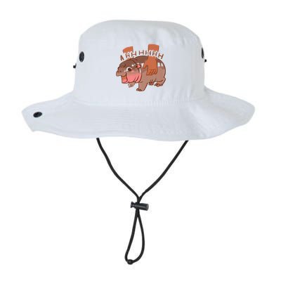 Moo Deng A Hh Hhhh Hippo Funny Legacy Cool Fit Booney Bucket Hat