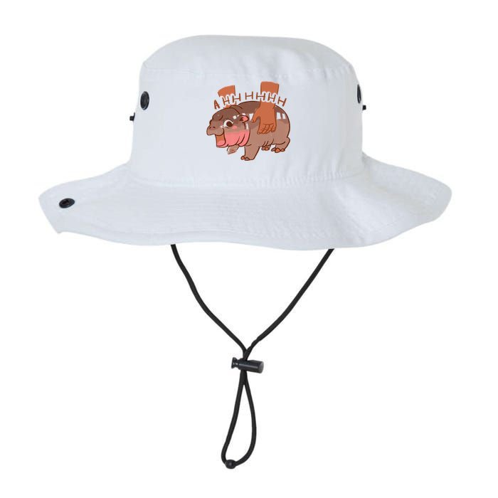 Moo Deng A Hh Hhhh Hippo Funny Bucket Hat