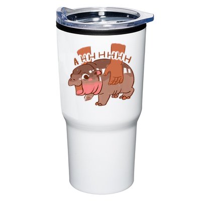 Moo Deng A Hh Hhhh Hippo Funny Tumbler