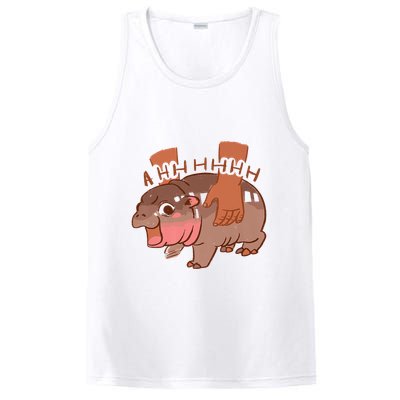 Moo Deng A Hh Hhhh Hippo Funny PosiCharge Competitor Tank