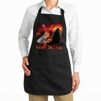 Moo Deng And Pesto Battle Apron