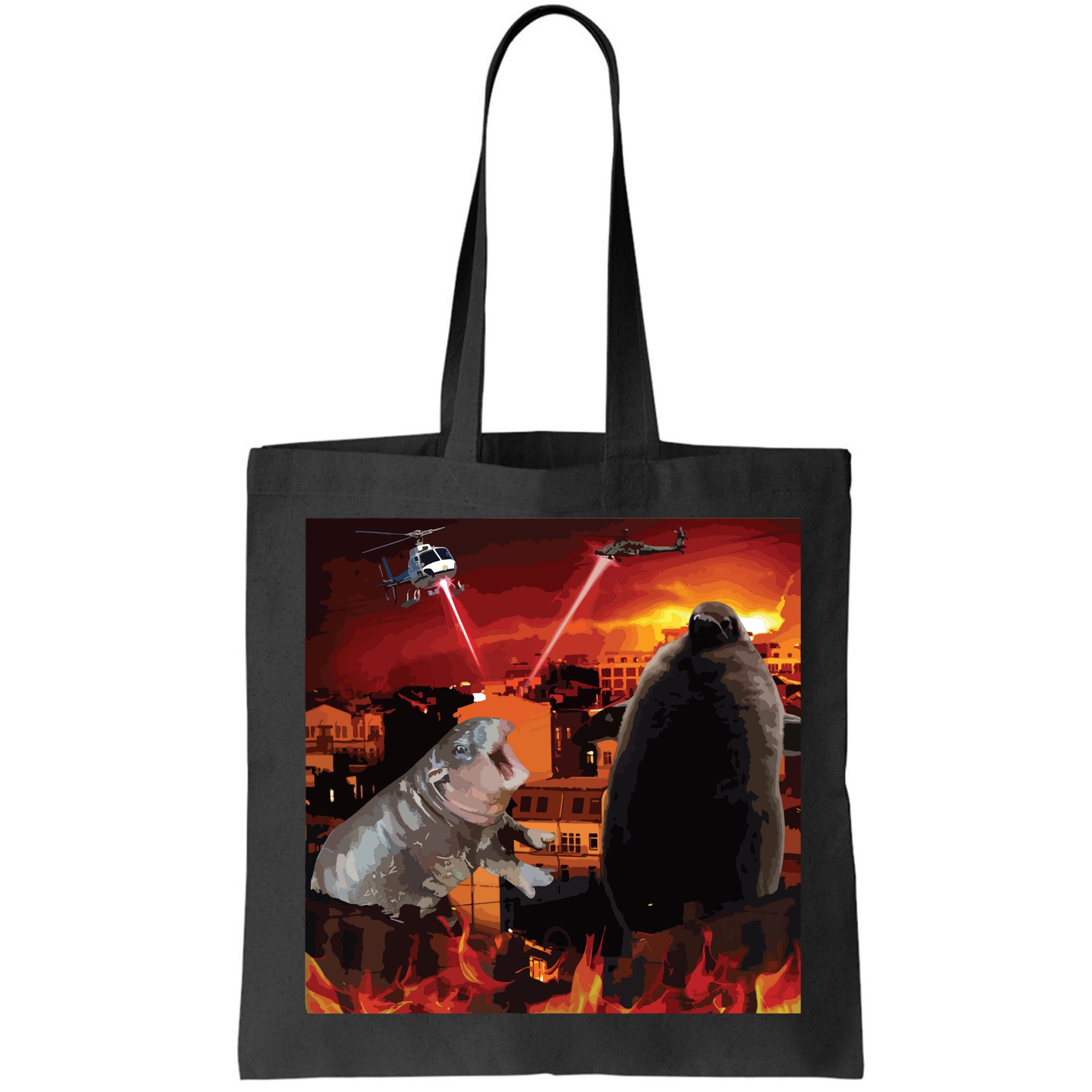 Moo Deng And Pesto Battle Bag
