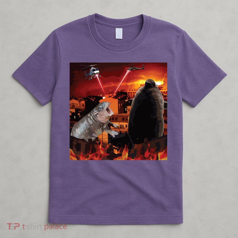 Moo Deng And Pesto Battle T-Shirt