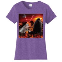 Moo Deng And Pesto Battle Women's T-Shirt