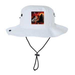 Moo Deng And Pesto Battle Legacy Cool Fit Booney Bucket Hat