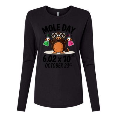 Mole Day Avogadros Number October 23rd Raglan Baseball Gift Womens Cotton Relaxed Long Sleeve T-Shirt