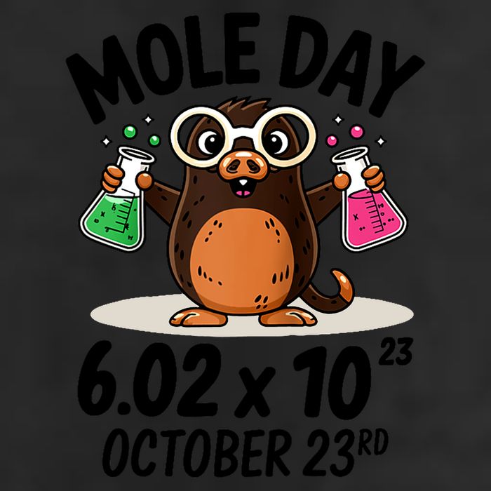 Mole Day Avogadros Number October 23rd Raglan Baseball Gift Adult Drive Performance Visor