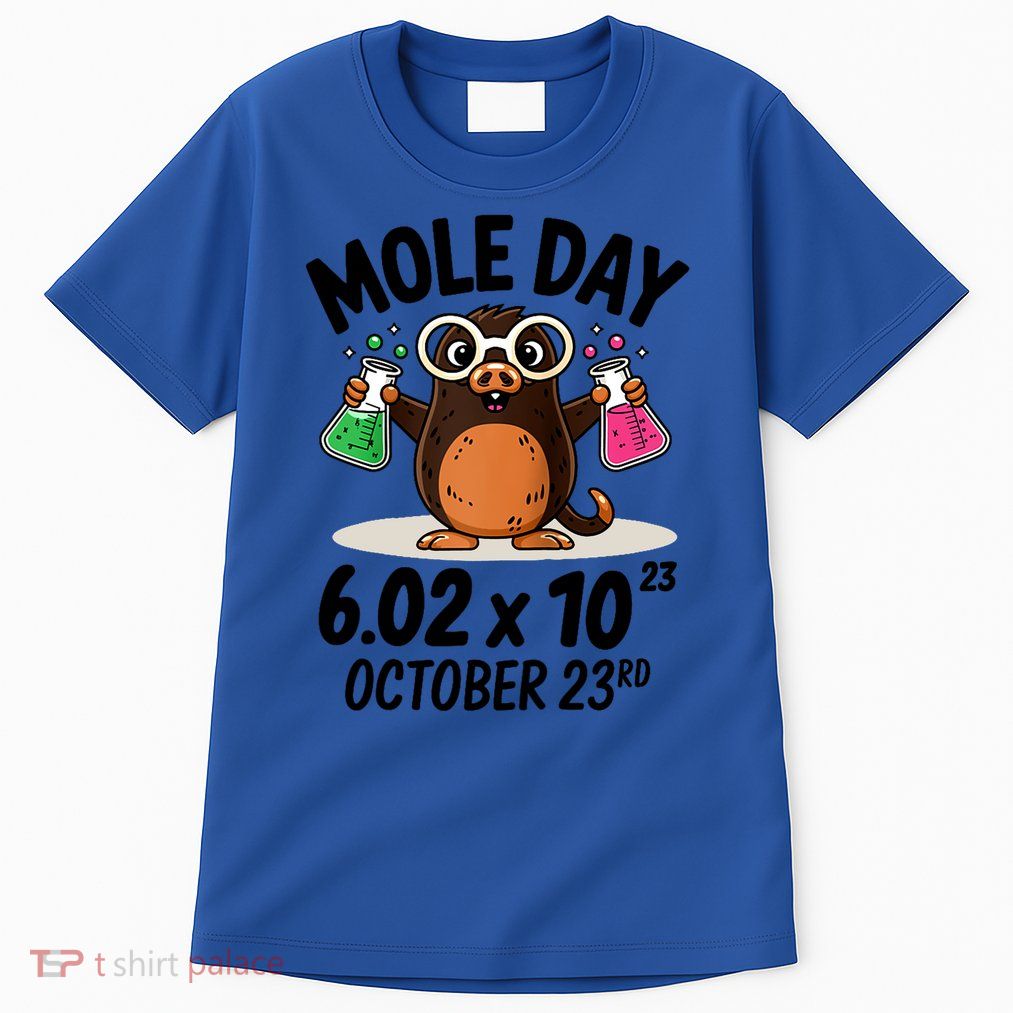 Mole Day Avogadros Number October 23rd Raglan Baseball Gift Tall T-Shirt