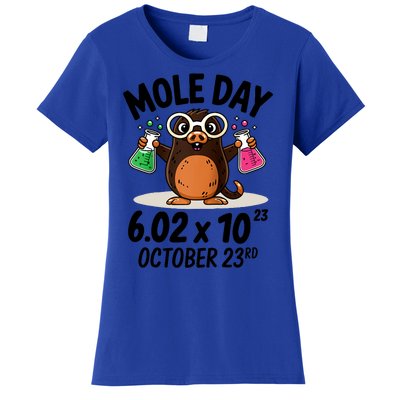 Mole Day Avogadros Number October 23rd Raglan Baseball Gift Women's T-Shirt