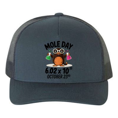 Mole Day Avogadros Number October 23rd Raglan Baseball Gift Yupoong Adult 5-Panel Trucker Hat