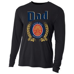 Miller Dad A Fine Man And Patriot Fathers Day Shirt Cooling Performance Long Sleeve Crew