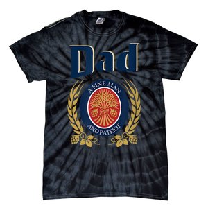 Miller Dad A Fine Man And Patriot Fathers Day Shirt Tie-Dye T-Shirt