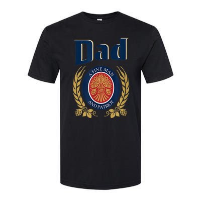 Miller Dad A Fine Man And Patriot Fathers Day Shirt Softstyle CVC T-Shirt