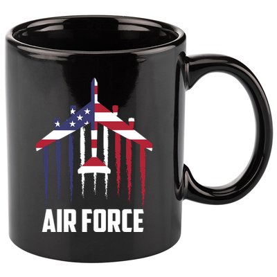 Memorial Day Air Force B52 Bomber American 11oz C Handle Ceramic Mug