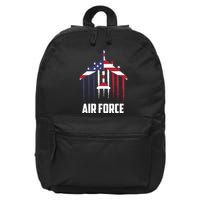 Memorial Day Air Force B52 Bomber American 16 in Basic Backpack