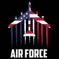 Memorial Day Air Force B52 Bomber American 16 in Basic Backpack