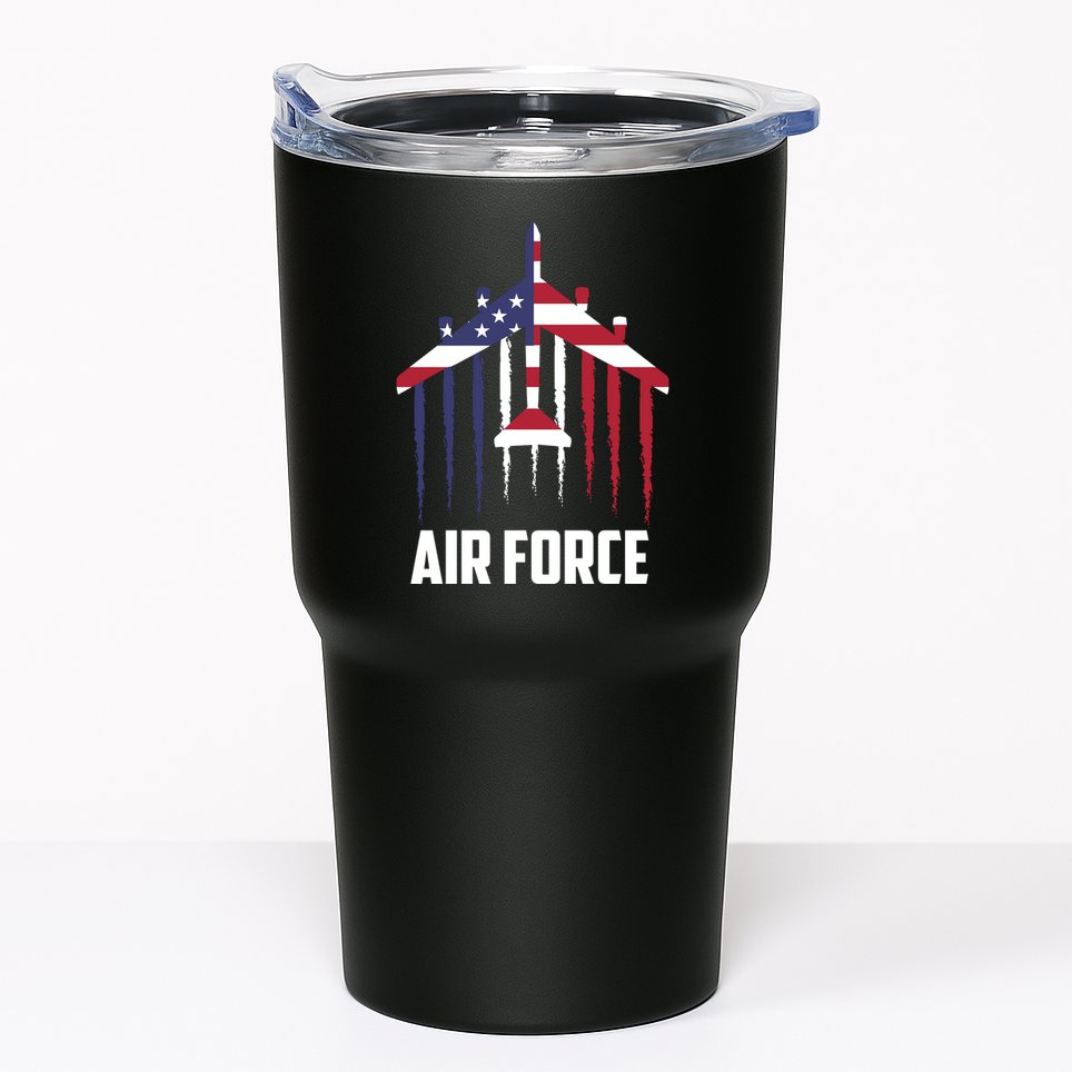 Memorial Day Air Force B52 Bomber American Tumbler