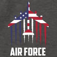 Memorial Day Air Force B52 Bomber American Vector Backpack