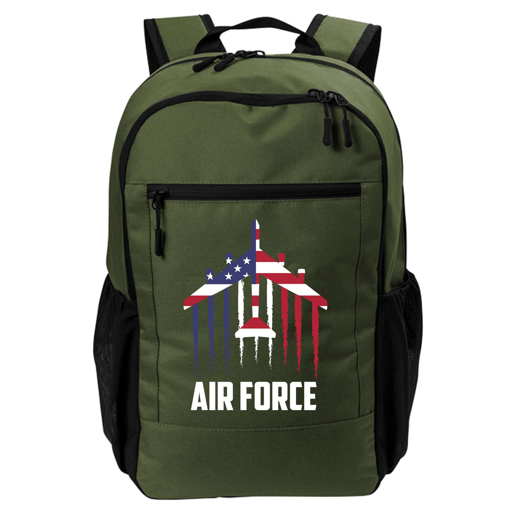 Memorial Day Air Force B52 Bomber American Backpack