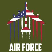 Memorial Day Air Force B52 Bomber American Backpack
