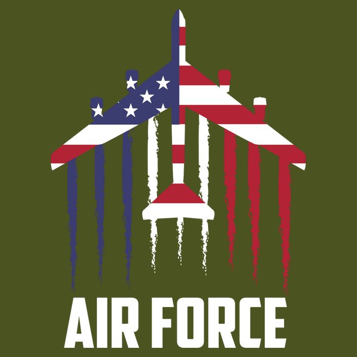 Memorial Day Air Force B52 Bomber American Backpack