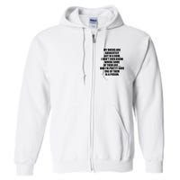 My Ducks Are Absolutely Not In A Row Pigeon Full Zip Hoodie